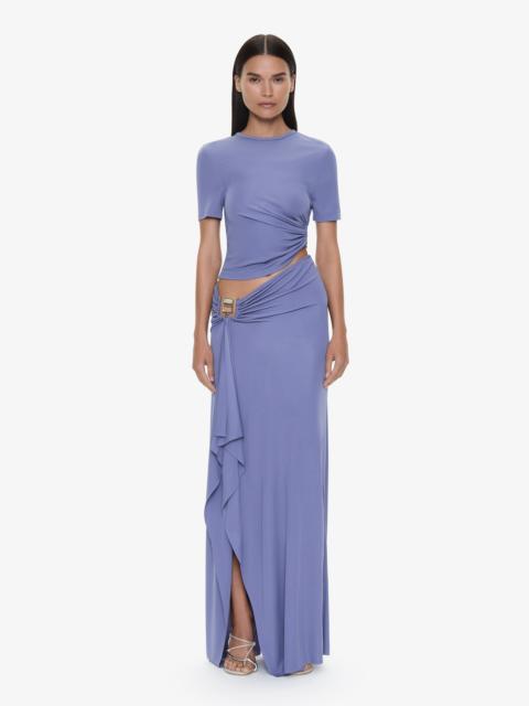 CHRISTOPHER ESBER Bezel Quartz Cascade Skirt
