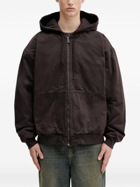 adidas hooded zip jacket
