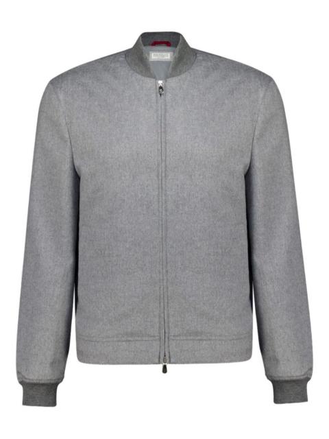 Brunello Cucinelli zipped cashmere jacket