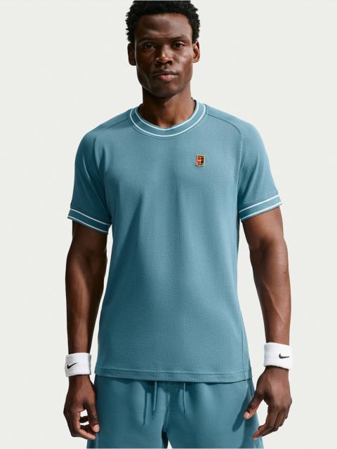 Nike NikeCourt Heritage Men's Short-Sleeve Tennis Top