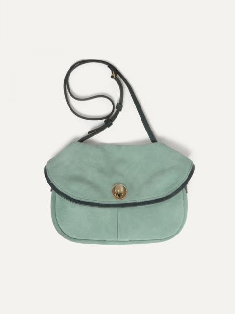 Bleu de Chauffe JANICE SOFT MUSETTE S BAG  -  JADE GREEN