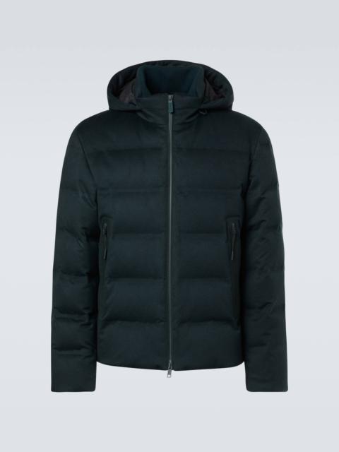 ZEGNA Elements technical cashmere down jacket