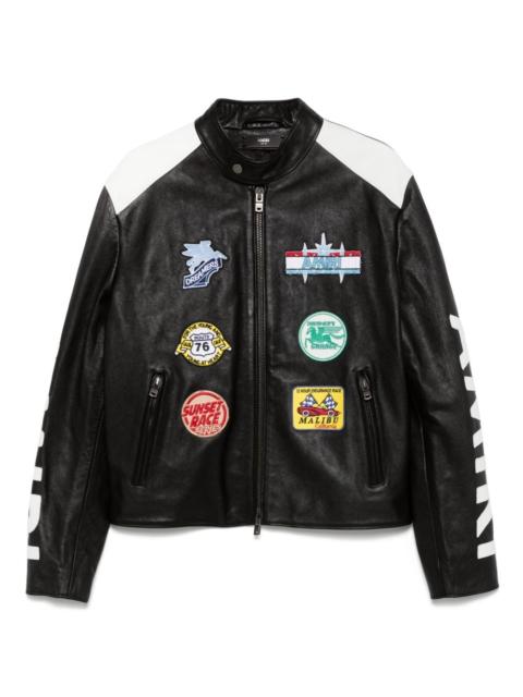AMIRI patch-detail jacket