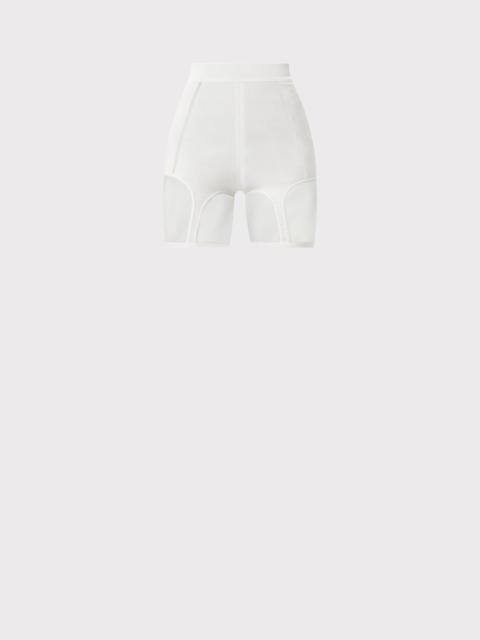 HERVE LEGER HERVÉ LÉGER X LAW ROACH SEAMED BIKE SHORTS