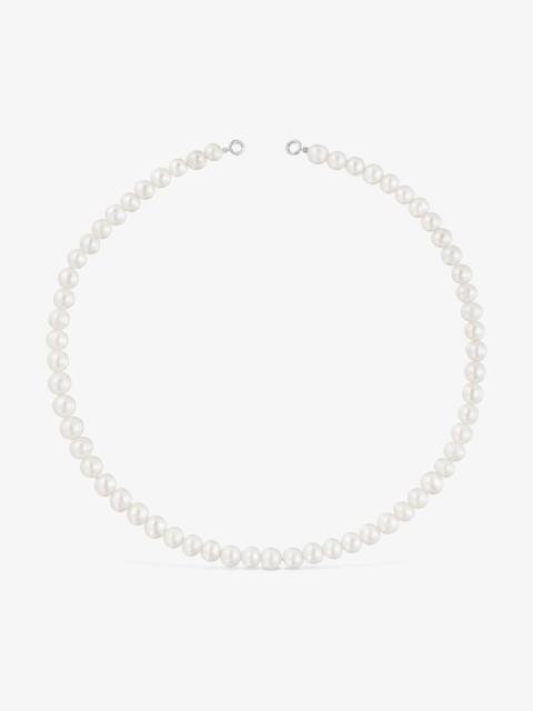 TOUS Silver and 8 mm pearl Necklace Hold