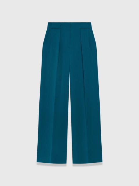 THE FOLD Clever Crepe Doppio Lyon Palazzo Trousers