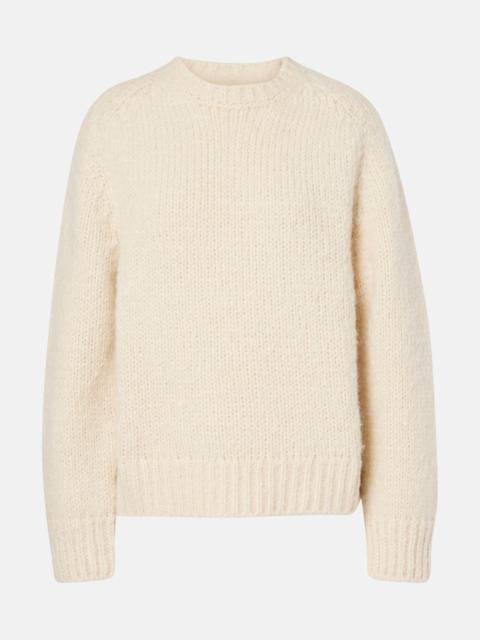 Mohair and wool-blend sweater