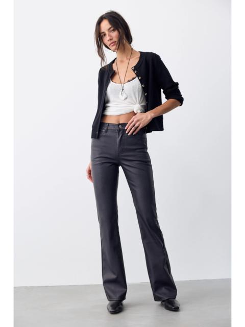 FREE PEOPLE We The Free Double Knot High-Rise Vegan Straight Bootcut Jeans