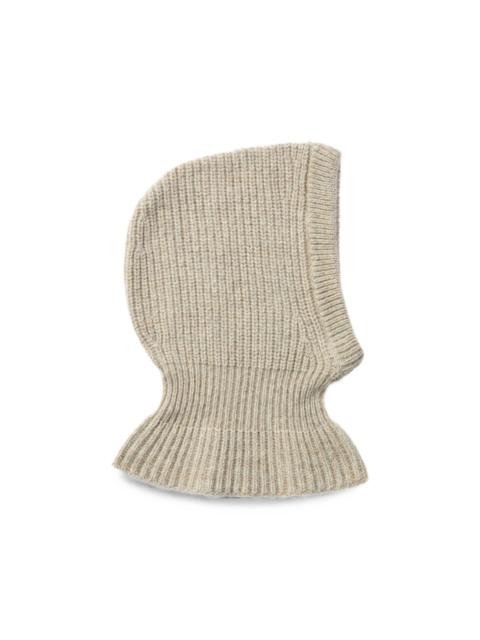 Lemaire balaclava in alpaca and yak wool blend
