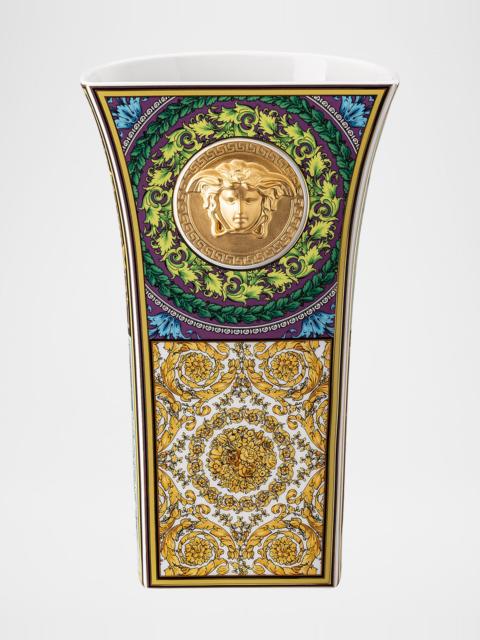 VERSACE Medusa Madness Vase in Barocco Mosaic - 10.25"