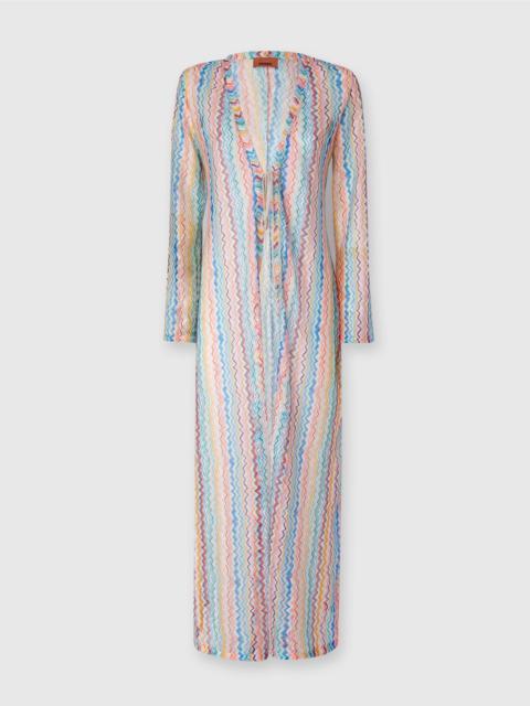 Missoni Long cardigan cover-up with V-neck