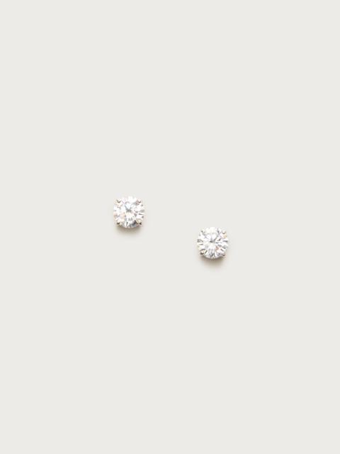 J.CREW Demi-fine cubic zirconia stud earrings