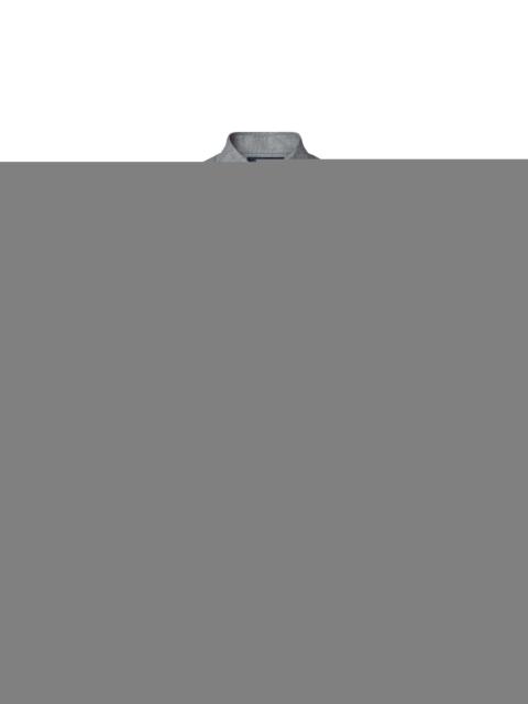 Louis Vuitton Embroidered Vuitton Flannel Long Sleeve Shirt