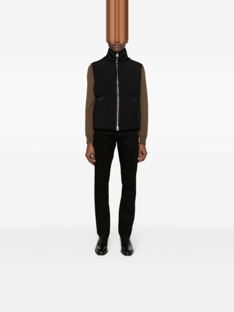 TOM FORD funnel-neck quilted gilet
