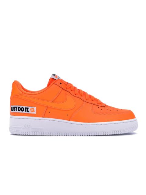 Just do it air force ones orange hotsell