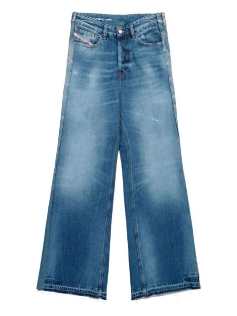 prototypes graphic-print jeans