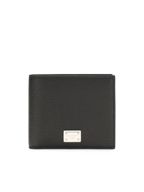 Dolce & Gabbana logo-plaque bifold wallet
