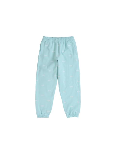 Supreme Supreme Repeat Script Sweatpant Light Blue