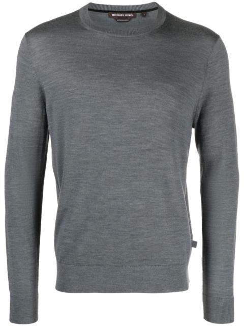 MICHAEL KORS crew-neck merino wool jumper