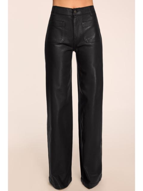 RAMY BROOK Cleo Coated Wide Leg Jean