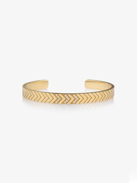 SPRWMN 3 DIAMOND CHEVRON CUFF