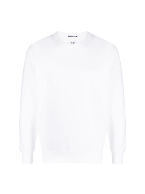 Metropolis logo-patch stretch-cotton sweatshirt