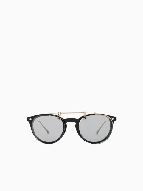 GIORGIO ARMANI MEN’S PANTO GLASSES