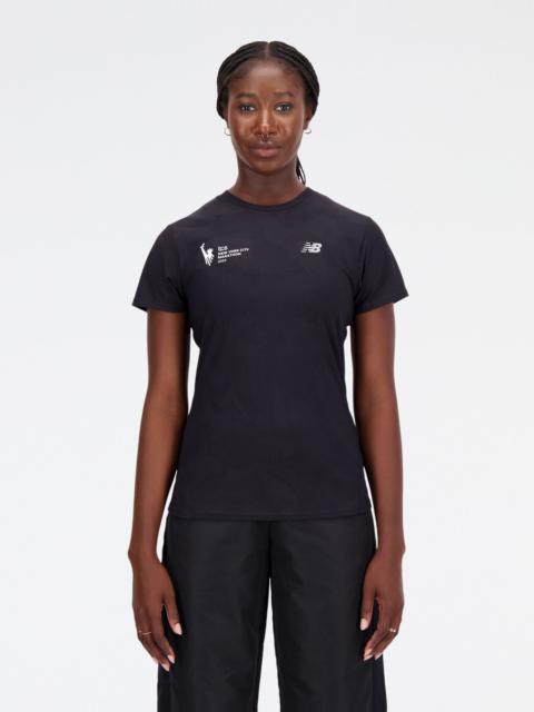 New Balance NYC Marathon Q Speed Jacquard Short Sleeve