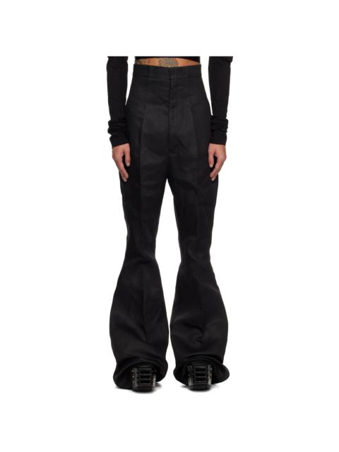 Rick Owens Black Hollywood Dirt Bolan Trousers
