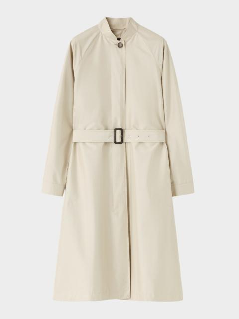 Loro Piana Leonard Single-Breasted Trench Coat