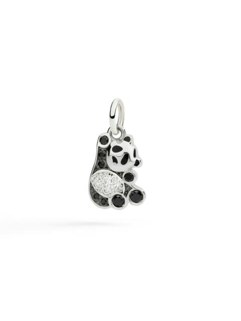 DoDo STERLING SILVER PANDA CHARM & DIAMONDS