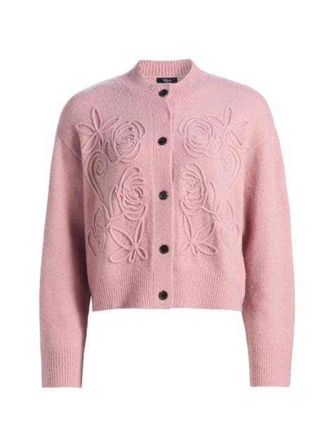 Rails Women's Coralee Floral Soutache-Style Cardigan - Ballet