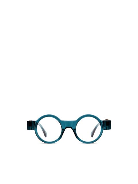 Kuboraum round-frame glasses