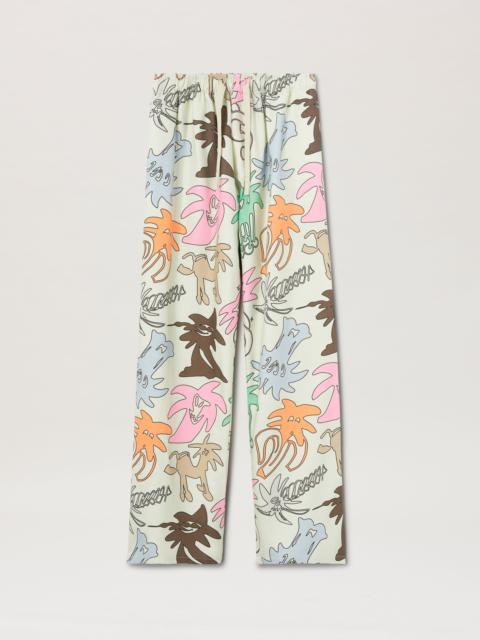 Palmity Allover Loose Pants