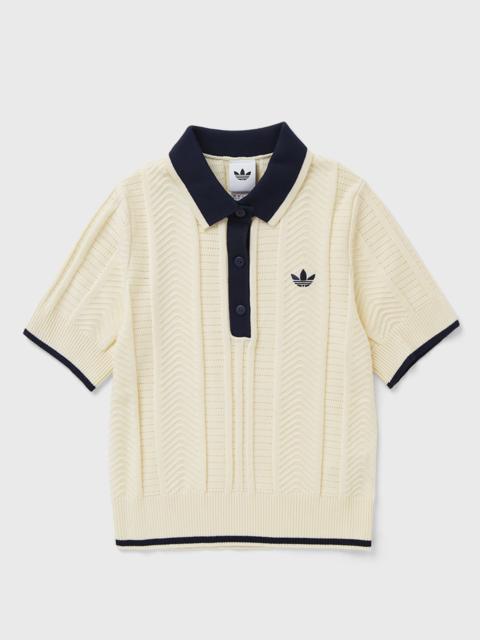 adidas WMNS CABLE KNIT CALI TEE POLO