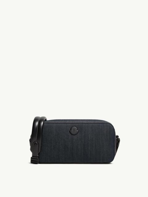 Moncler Carlo Denim Crossbody Bag