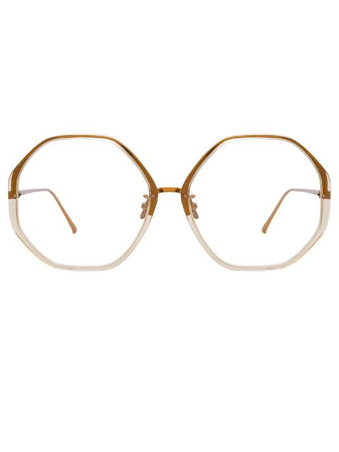 THE ALONA | OVERSIZED OPTICAL FRAME IN CLEAR (C12)