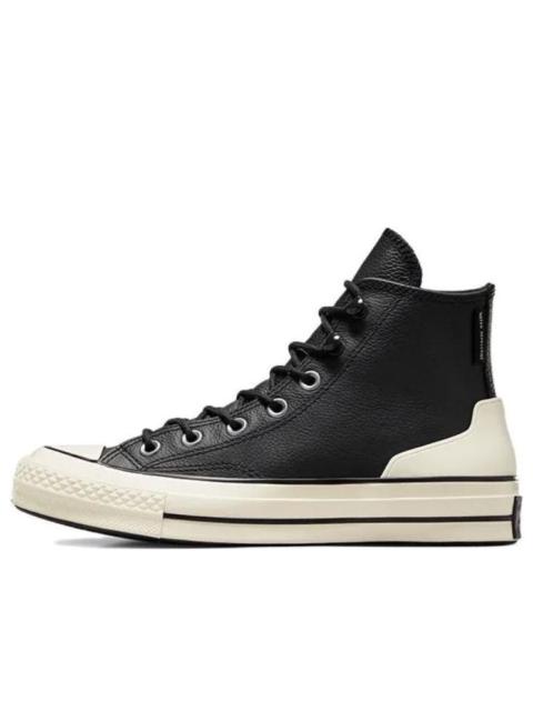 Converse Chuck 70 Leather High 'Black Egret' A05695C