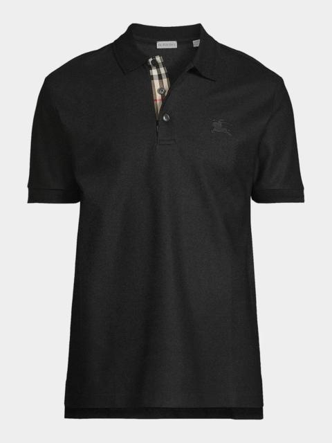 Burberry Men's Eddie EKD Cotton Polo Shirt
