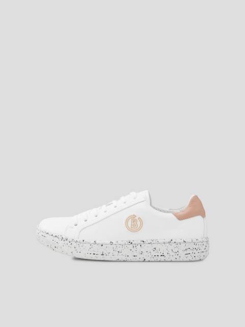BOGNER MALMÖ SUSTAINABLE SNEAKERS IN WHITE/PINK