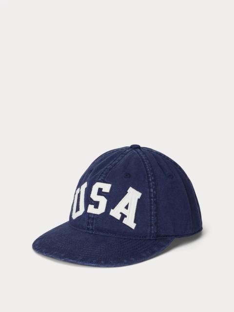 Polo Ralph Lauren Appliquéd Twill Ball Cap