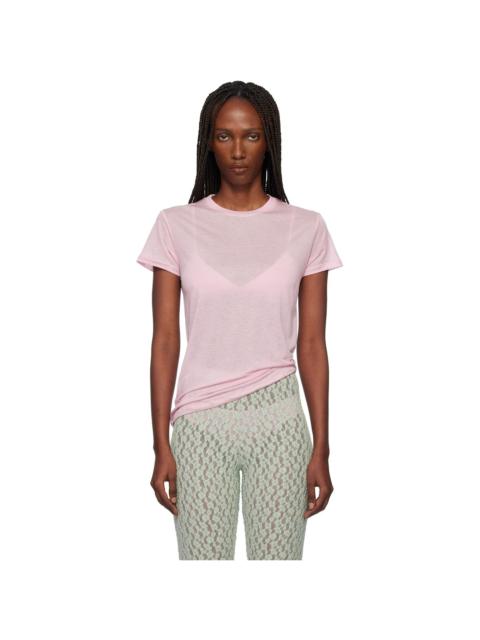 BASERANGE Pink Bamboo T-shirt