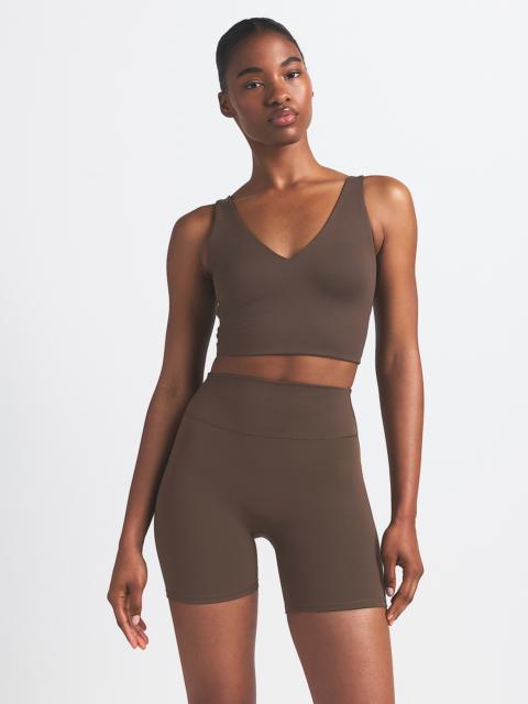Nike NikeSKIMS Matte Women's V-Neck Long-Line Bra