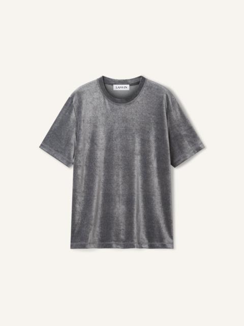 Lanvin BLACK VELVET T-SHIRT