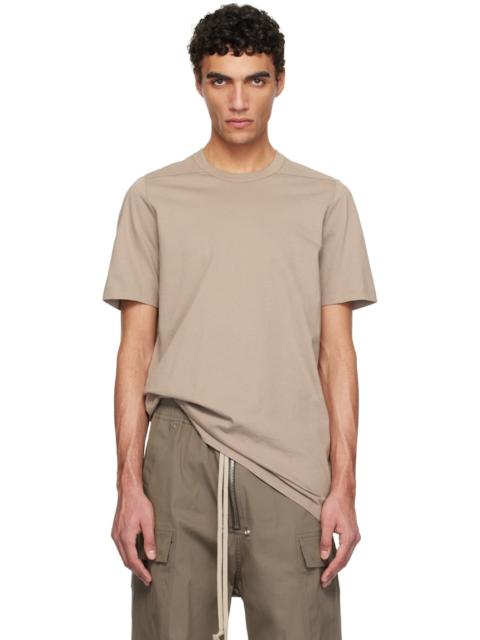 Rick Owens Taupe Hollywood Level T-shirt
