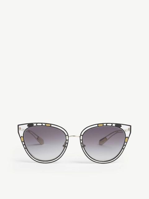 BVLGARI Bv6104 cat-eye frame sunglasses
