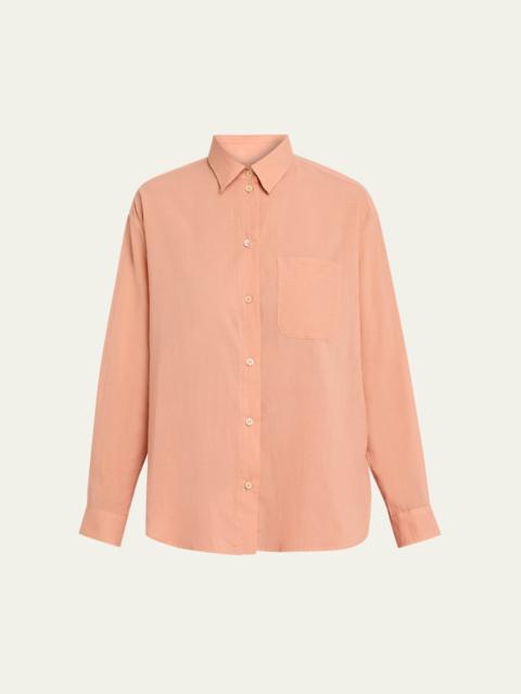 JAMIE HALLER The Essential Shirt in Cotton