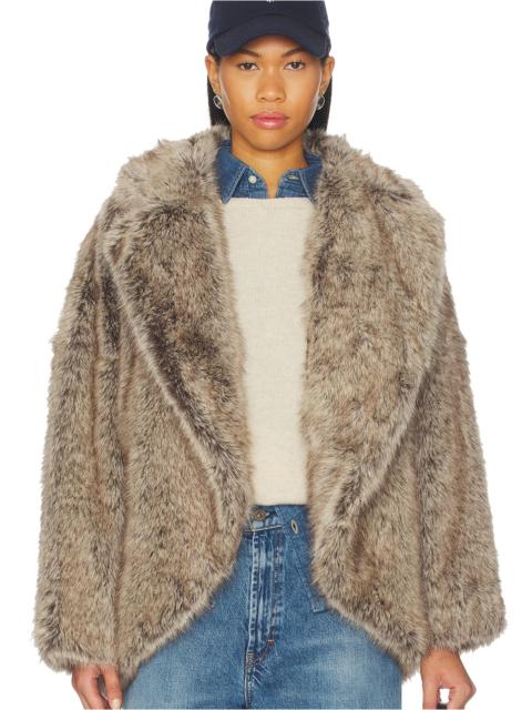 LAMARQUE Lucinda Faux Fur Jacket