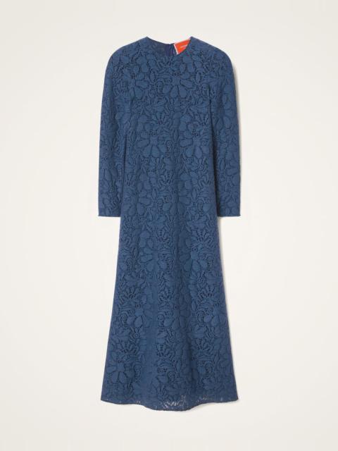 La DoubleJ Lacey Long Sleeve Swing Dress