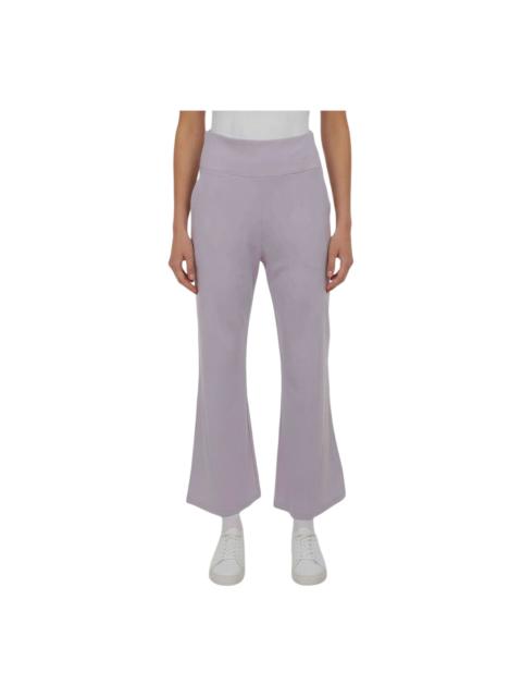 adidas (WMNS) adidas Flared Knit Long Pants Asia Sizing 'Light Taro Purple' KW4675